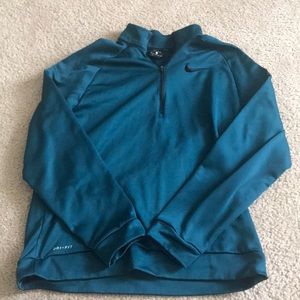 Teal Nike Pull Over